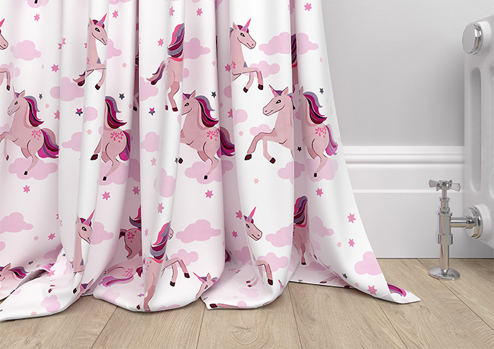 Unicorn Magic, Pink - Made to Measure Curtains - Image 6